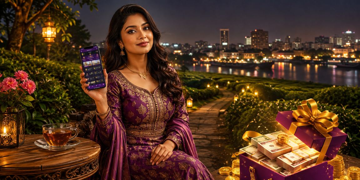 নারায়ণগঞ্জের চা বাগানে মোবাইল ক্যাসিনো খেলা